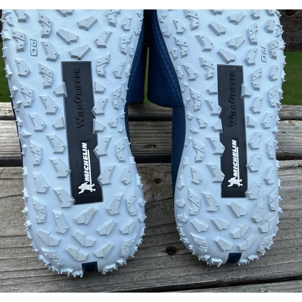 Under Armour Project Rock Brahma Bull Men's 12 Slide Sandals Michelin Soles Blue